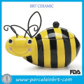 Vente en gros Creative Honey Bumble Bee Ceramic Cookie Storage Jar